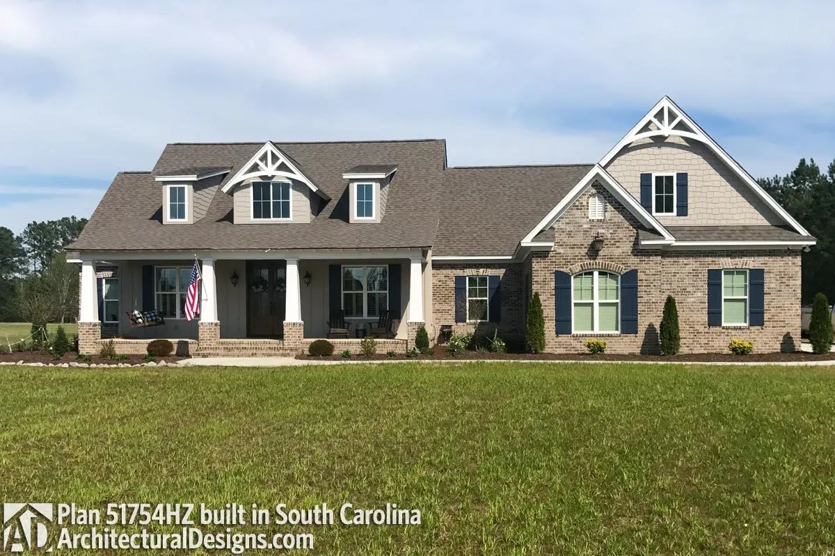 A different style of the modern farmhouse and a bonus room.
