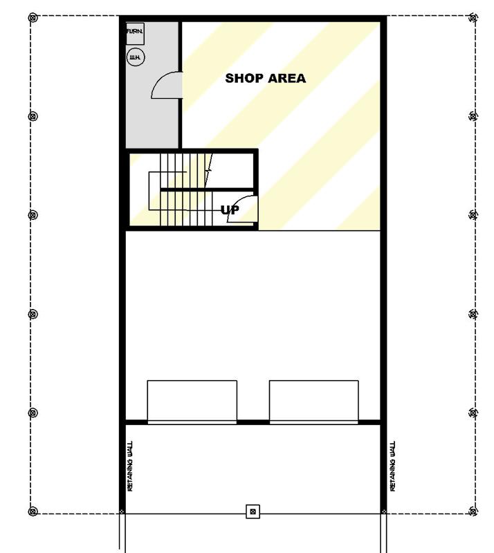 2 Story 3 Bedroom Mountain Country House With Drive Under Garage And