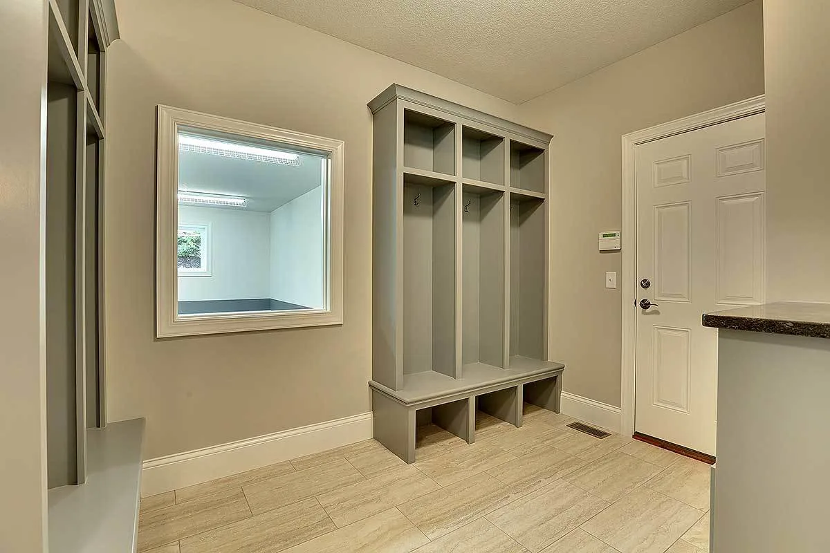 A bonus room where you can store your clothes, or sports gear.